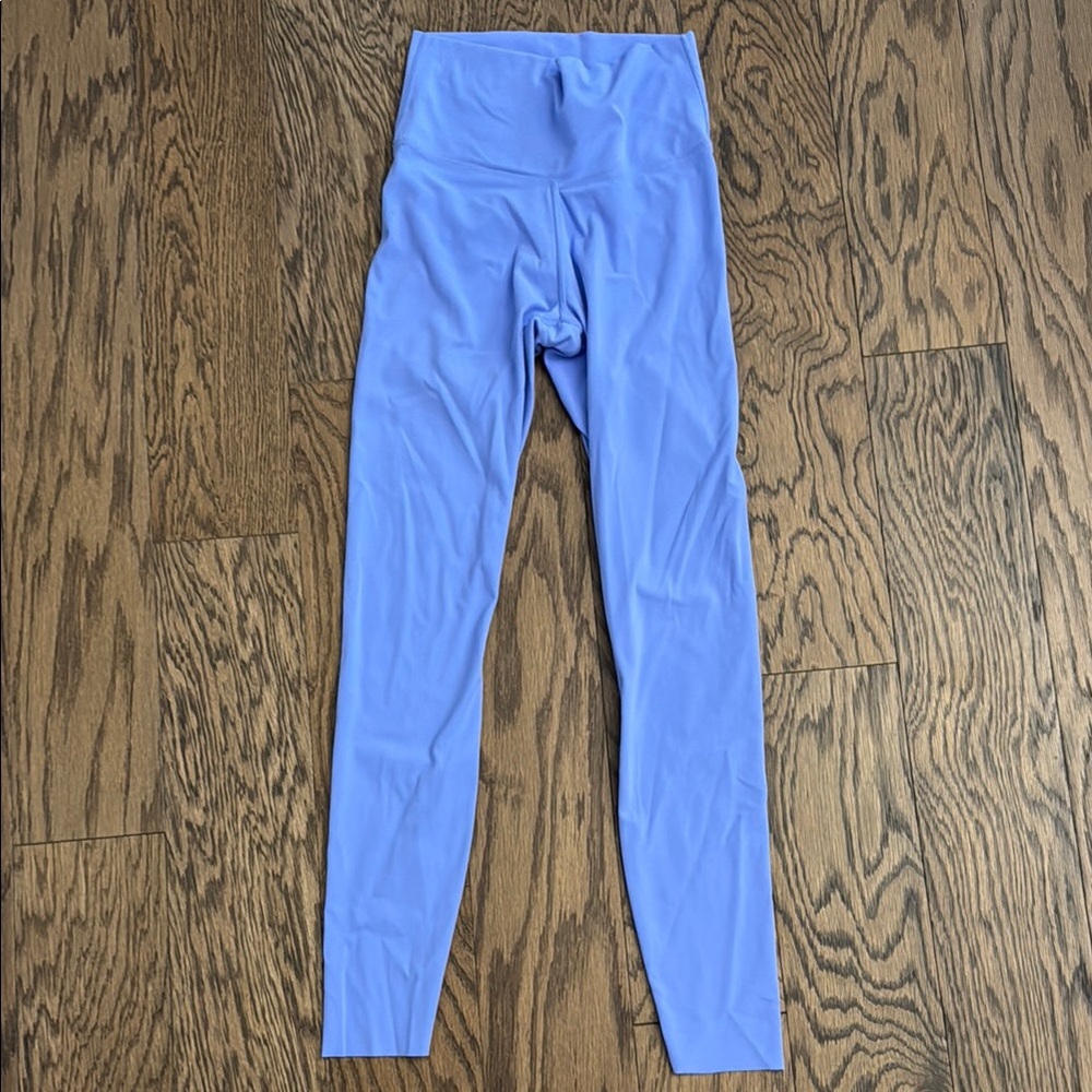Women's Blue High-Waisted Leggings